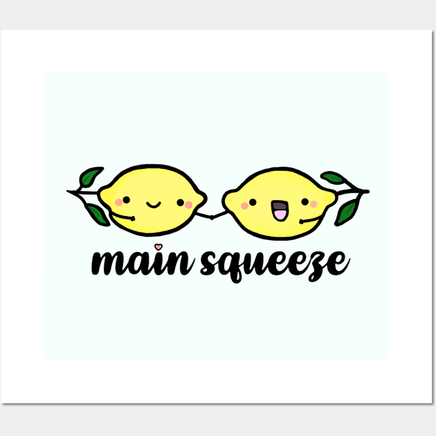 Main Squeeze - Lemons and Love Wall Art by staceyromanart